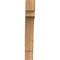 Ekena Millwork 3 1/2"W x 16"D x 24"H Merced Smooth Knee Brace, Western Red Cedar BRC04X16X24MRC00SWR - alternate 4